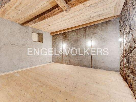 vorbereiteter Weinkeller