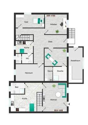 Grundriss Erdgeschoss