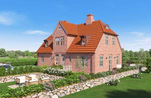 Visu Doppelhaus Nordseite