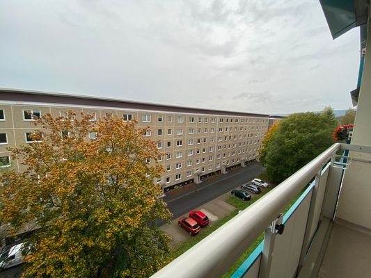 Aussicht aus der neuen Wohnung