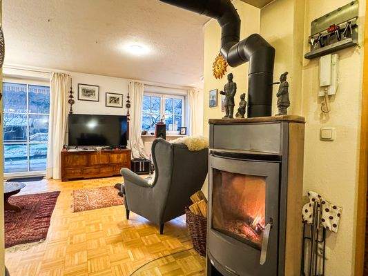 Wohnen mit gemütlichem Schwedenofen