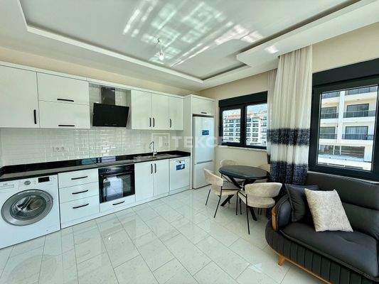 Furnished Sea-View Apartment in Alanya Kargıcak