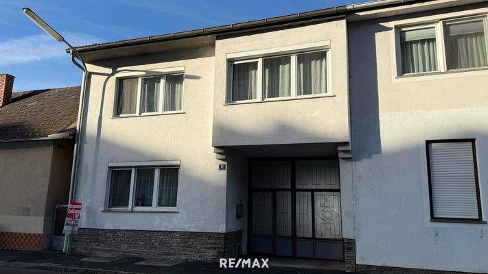 Ansicht von der Straße