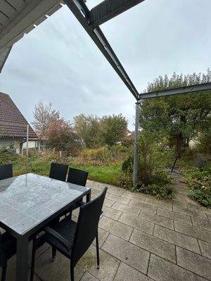 Terrasse vom Wohnzimmer/Gartensicht