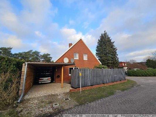 Seitenansicht - Carport