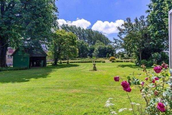 Austritt in den Garten