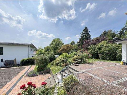 Blick von der Terrasse