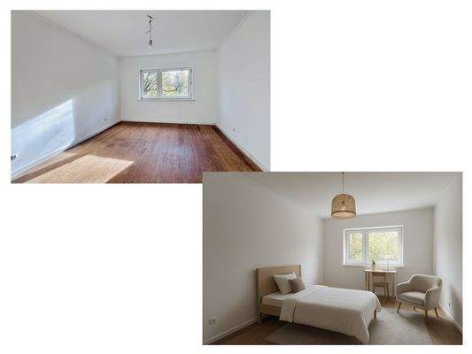 Schlafbereich/Visualisierung