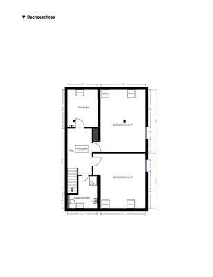 Oranienburg HH Grundriss Dachgeschoss