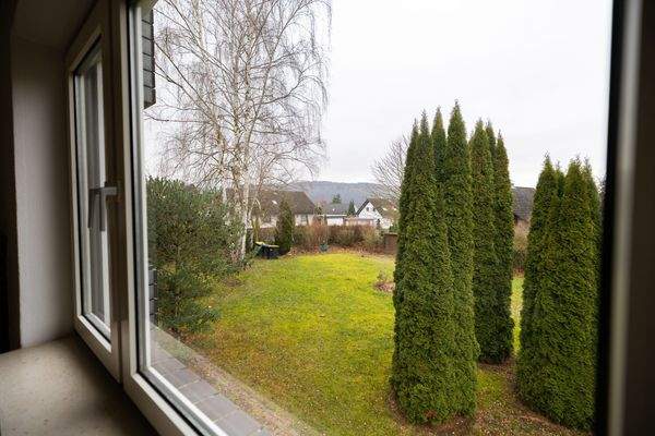 Blick aus dem Kaminzimmer