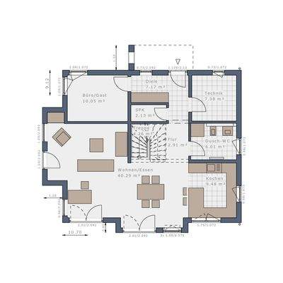 Grundriss Erdgeschoss