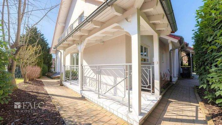 Separater Eingang zur Waschküche