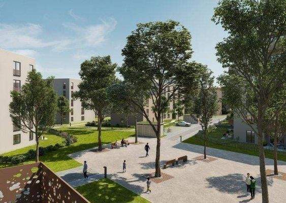 Quartiersplatz-Visualisierung