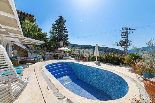 Spacious and Modern Villa with Panoramic Sea View in Kalkan Antalya