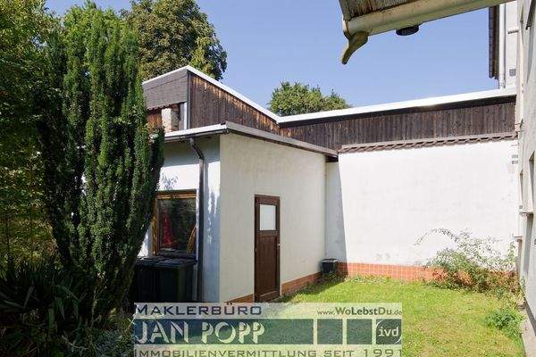 Geräteschuppen im Garten