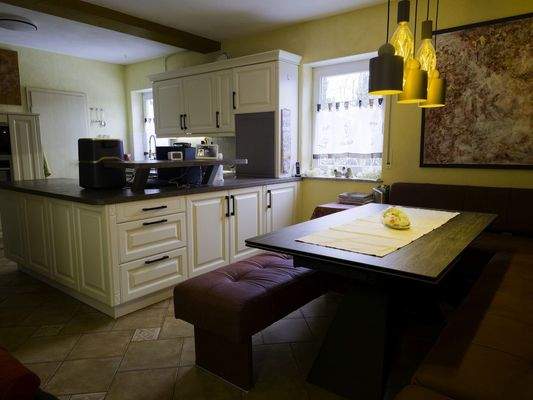 Offene Küchen und Essbereich