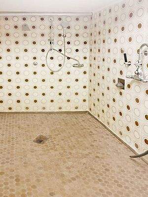 Walk-in-Dusche Saunabereich