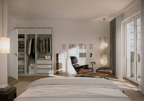 Visualisierung Schlafzimmer