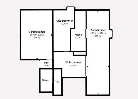 Grundriss Poststraße