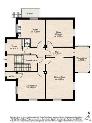 Grundriss Erdgeschoss