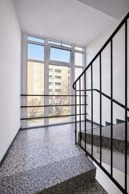 lichtdurchflutetes Stiegenhaus