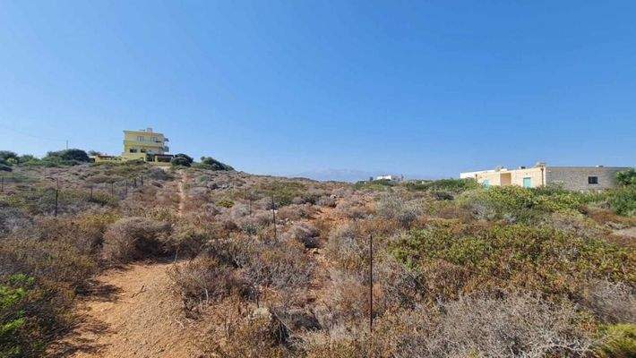 Kreta, Stavros: Erstklassiges Grundstück in der Nähe von Stavros Beach zu verkaufen