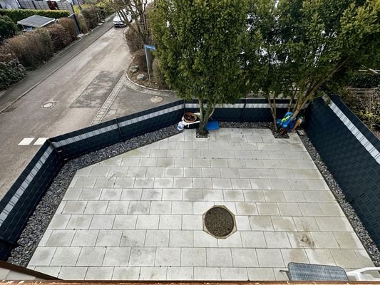 Terrasse_Blick vom Balkon