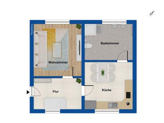 Grundriss Erdgeschoss