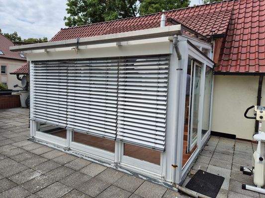 Wintergarten und Dachterrasse