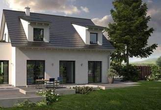 Moderne Villa mit Garten