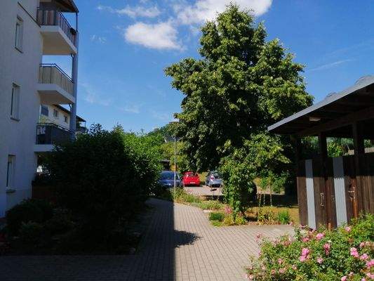 Zugang zum Eingangsbereich