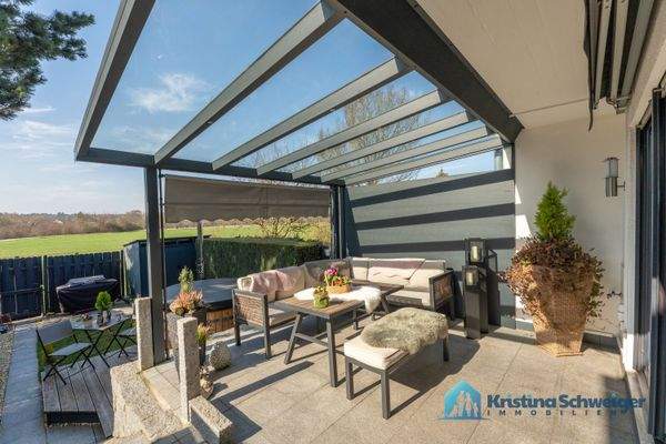 Überdachte Terrasse