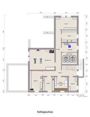 Grundriss Kellergeschoss