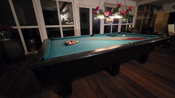Billardtisch Wintergarten