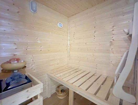 Sauna im Elternbad 