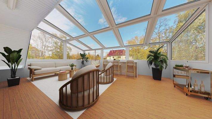 Visualisierung - Terrasse OG