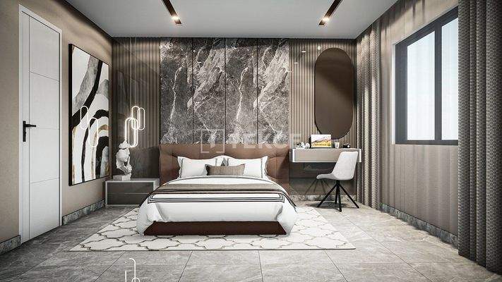 Villas with Private Gardens in İskele Ötüken