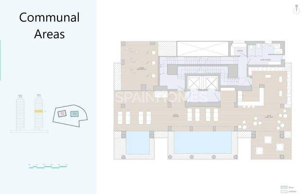 New Properties in Complex with Wide Communal Areas in Calpe
