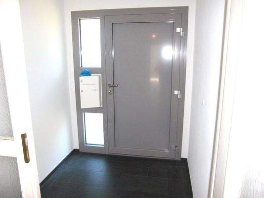 Hauseingang, Windfang