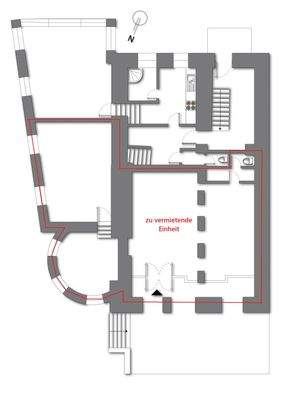 Grundriss (kein Maßstab - Details können abweichen )