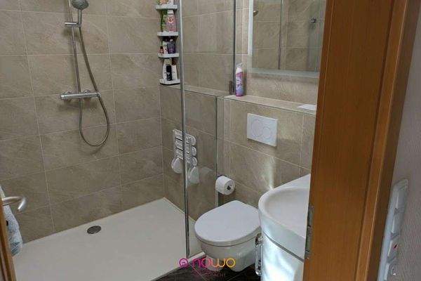 Duschbad im Erdgeschoss