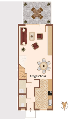 Grundriss Erdgeschoss