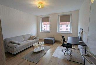 Wohn- und Schlafzimmer