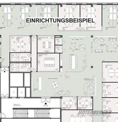 Grundriss Einrichtungs-Beispiel