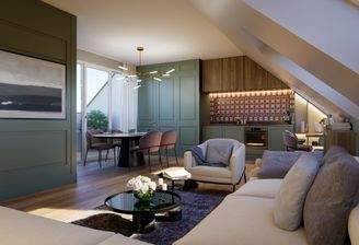 Visualisierung Wohnen, Essen, Kochen