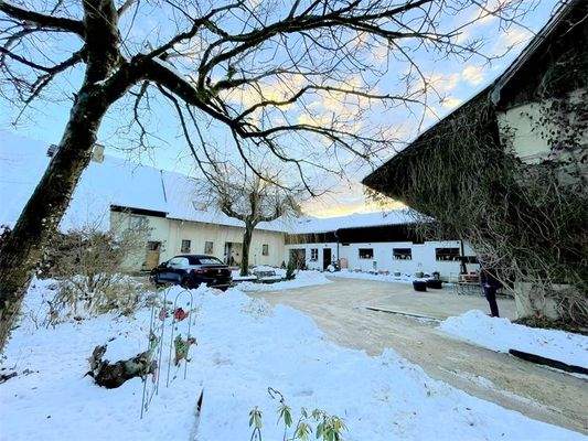 Außenansicht im Schnee