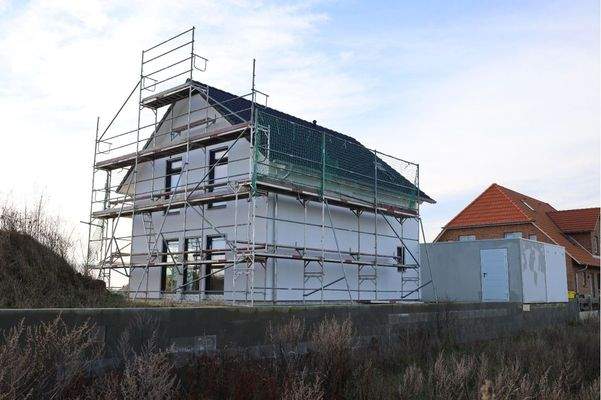 Ansicht des Gebäudes aus nordwestlicher Richtung