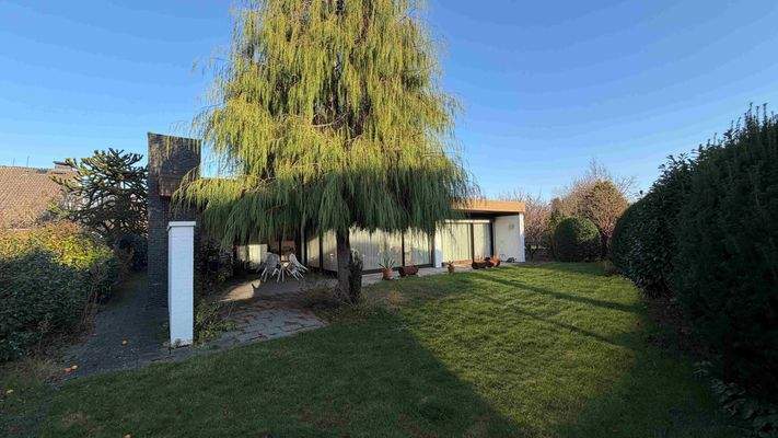 Garten - Hausrückansicht