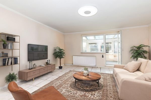 Wohnzimmer Erdgeschoss - staged