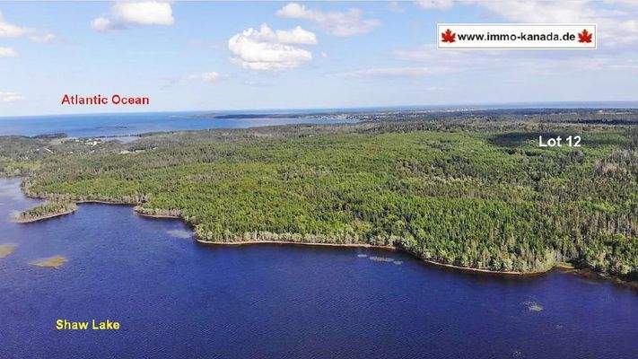 Cape Breton - Shaw Lake - 11,2 Hektar-Areal in her